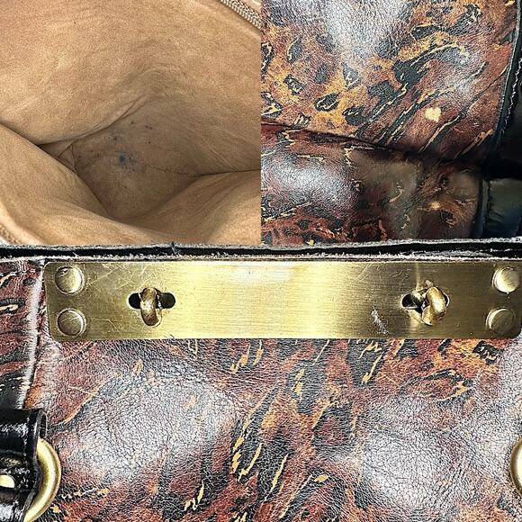 Patricia Nash Benvenuto Leather Tote w/ Marene Floret Leather Twist Lock Wallet - Picture 12 of 12